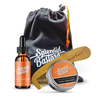 Beard Care Duo (with Comb & Bag)